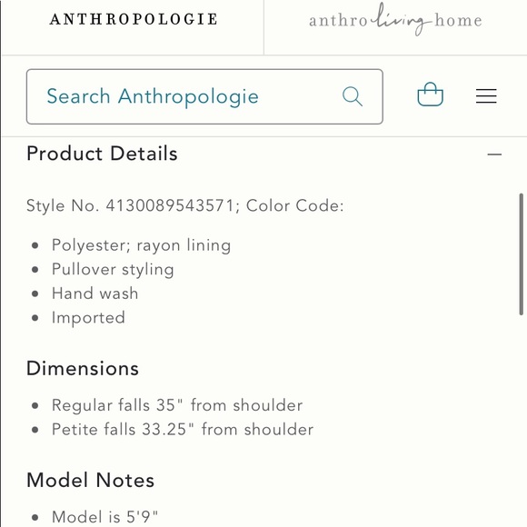 Anthro Holding Horses Crochet Lace Blue Floral Peasant Swing Baby Doll Dress - Picture 9 of 10